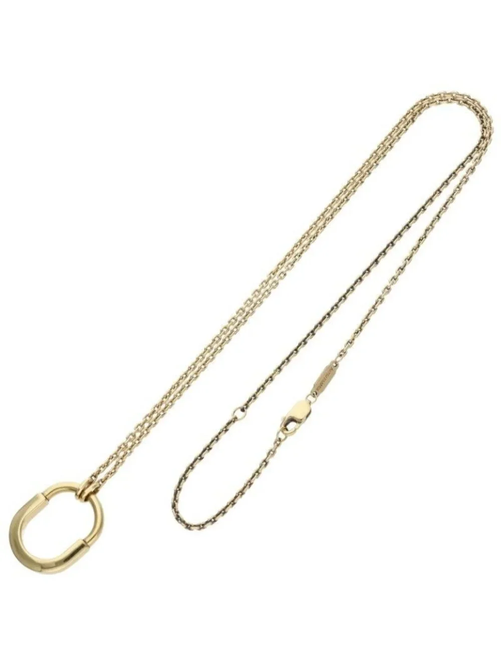 Tiffany & Co Lock 18k Yellow Gold Small Necklace